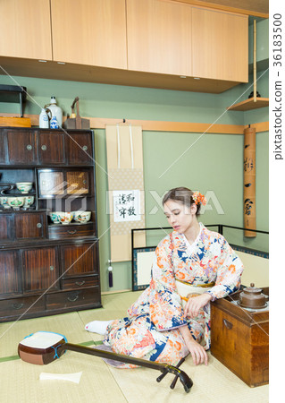 Inbound Tourist Culture Experience Shamisen 36183500