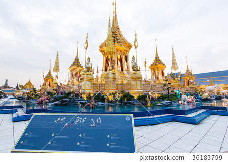 Royal cremation of His Majesty King Bhumibol. Royal cremation of His Majesty King Bhumibol. 36183799
