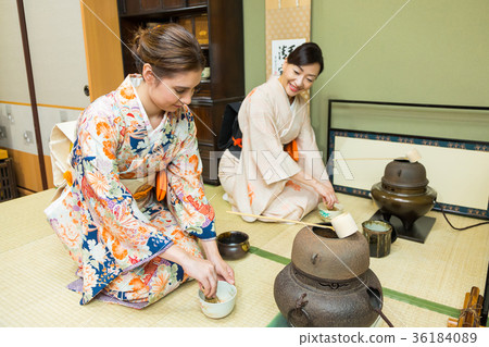 Inbound tourist culture experience tea ceremony Inbound tourist culture experience tea ceremony 36184089
