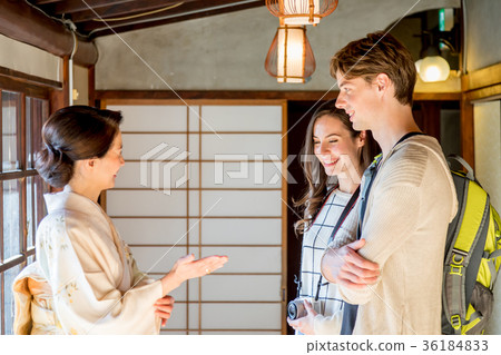 Inbound Tourist Female General Ryokan Accommodation Information 36184833