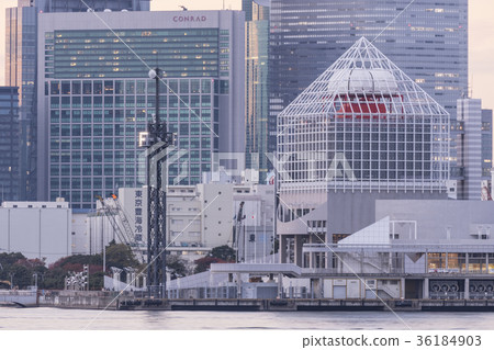 Harumi客運碼頭和摩天大樓 Harumi客運碼頭和摩天大樓 36184903