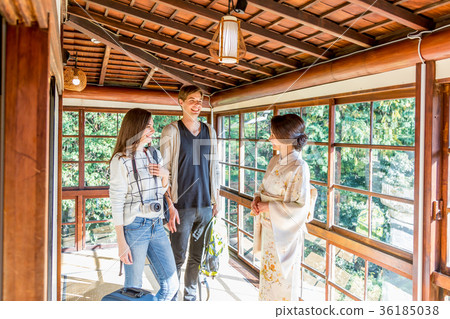 Inbound Tourist Female General Ryokan Accommodation Information 36185038