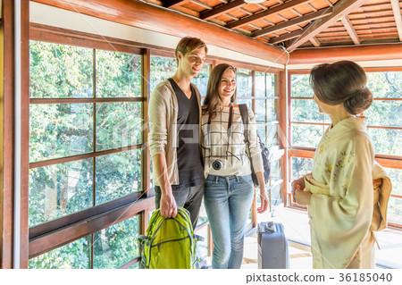Inbound Tourist Female General Ryokan Accommodation Information 36185040