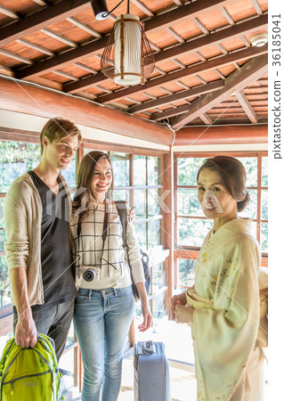 Inbound Tourist Female General Ryokan Accommodation Information 36185041