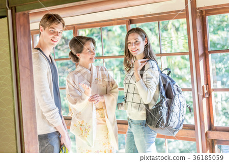 Inbound Tourist Female General Ryokan Accommodation Information 36185059