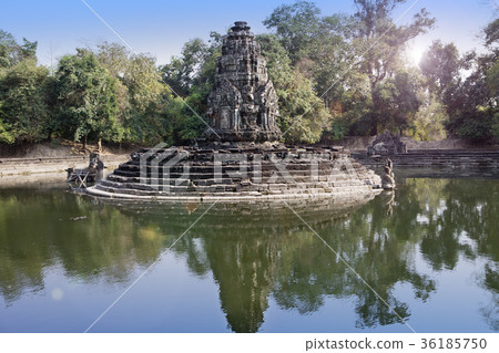 Neak Pean(12th Century) - religious architecture l 36185750