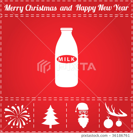 Milk Icon Vector Milk Icon Vector 36186761