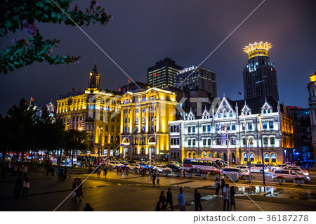 Asia China Shanghai Bund Asia China Shanghai 36187278