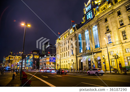 亞洲中國上海外灘Asia China Shanghai 36187290