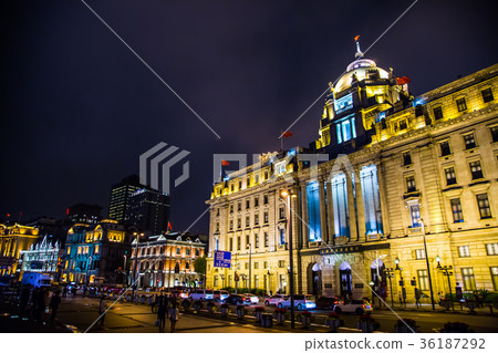 Asia China Shanghai Bund Asia China Shanghai 36187292