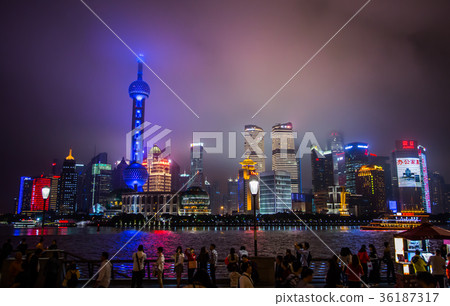 亞洲中國上海外灘Asia China Shanghai 36187317