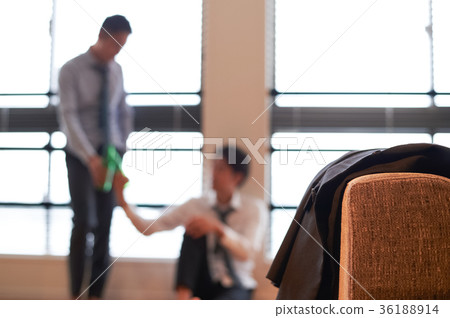 Relaxing businessman 36188914