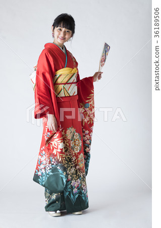 Kimono women with battleship 36189506