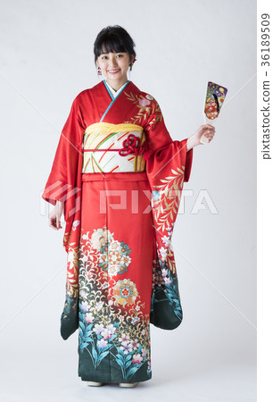 Kimono women with battleship 36189509