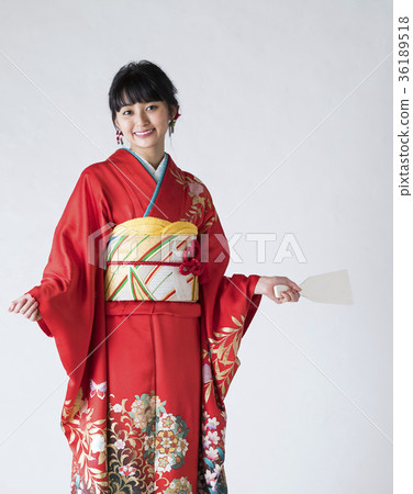 Kimono women with battleship 36189518