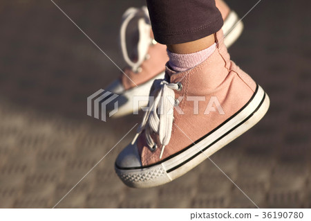 Shoes of a young girl Shoes of a young girl 36190780