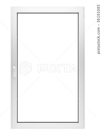 window isolated on white background window isolated on white background 36191085