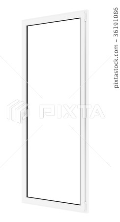 window isolated on white background window isolated on white background 36191086