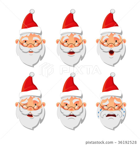 Santa Claus icon set Santa Claus icon set 36192528