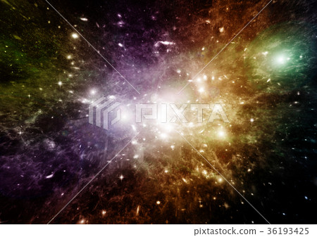 galaxy in a free space 36193425