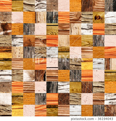 Seamless background with wooden patterns 36194043