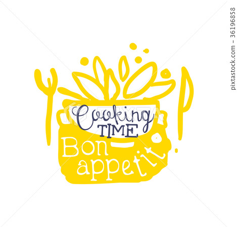 Abstract kids drawing for cooking logo design Abstract kids drawing for cooking logo design 36196858
