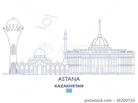 Astana  City Skyline, Kazakhstan 36200710