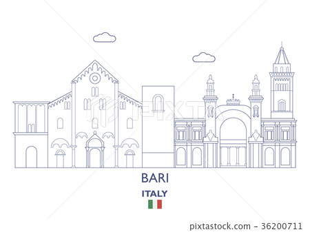 Bari City Skyline, Italy 36200711