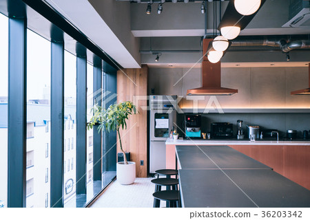 餐廳,桌子,高腳椅,落地窗,窗戶,Dining room, table, high chair 36203342