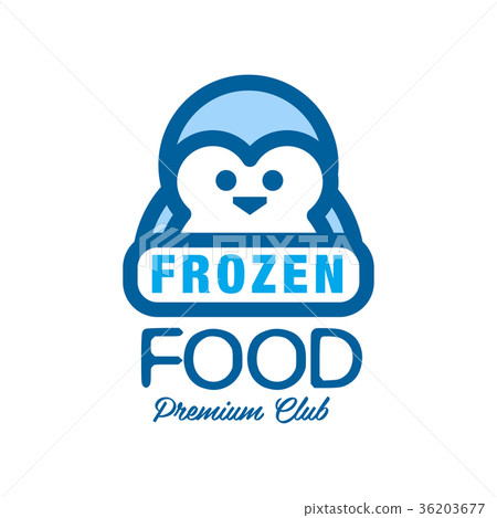 Frozen food premium club, label for freezing with 36203677