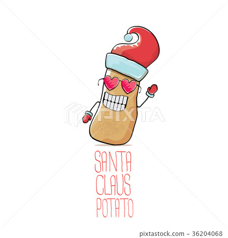 vector funky comic cartoon cute brown smiling 36204068