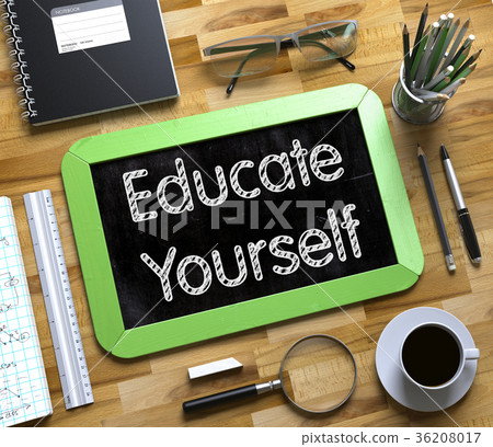 Educate Yourself Concept. 3D. 36208017