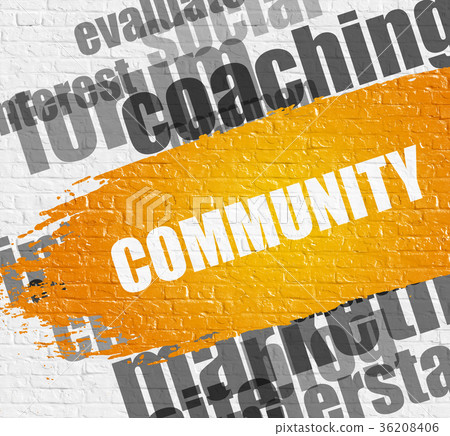 Community on the Brickwall. Community on the Brickwall. 36208406