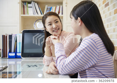 Mom, student, child Mom, student, child 36209978