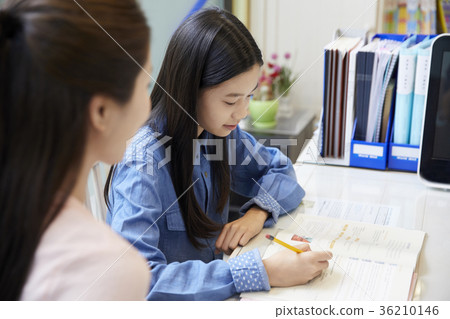 媽媽,學生,孩子 媽媽,學生,孩子 36210146