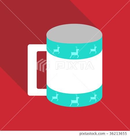 Coffee cup with deers 36213655