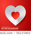 white heart on red background 36215802