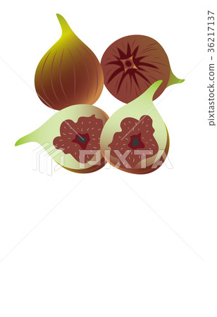 Cut fruit figs 36217137