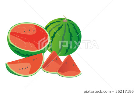 Cut fruit watermelon 36217196