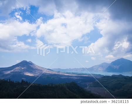 Bali volcano, Agung mountain in Bali 36218115