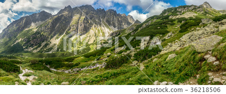 Mountain valley in High Tatras, Slovakia 36218506