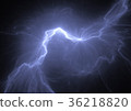 blue fantasy lightning 36218820