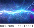 blue fantasy lightning 36218821