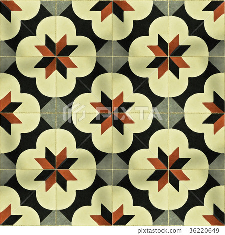 Vintage floor tile Vintage floor tile 36220649