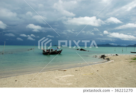 Tropical Beach After Storm 36221270