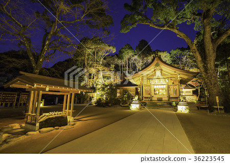 Takamitsu Shrine Kumon Shrine點燃了禮拜堂 36223545