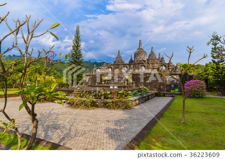 Buddhist temple of Banjar - island Bali Indonesia Buddhist temple of Banjar - island Bali Indonesia 36223609
