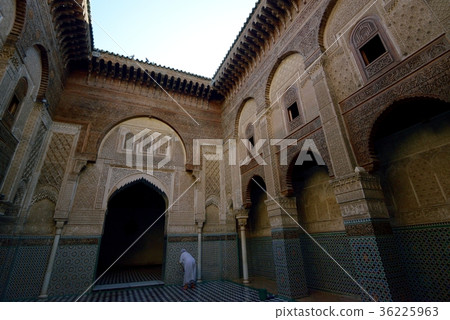摩洛哥Fez Medina Attaleen Madrasa 摩洛哥Fez Medina Attaleen Madrasa 36225963