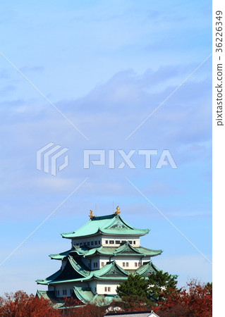 Nagoya City Fall Nagoya Castle Nagoya City Fall Nagoya Castle 36226349