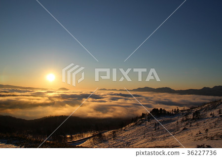 在北海道Mihoro的日出 36227736